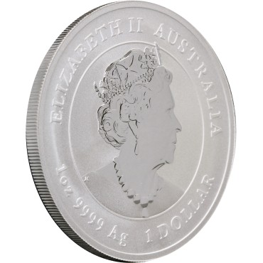 Срібна монета 1oz Рік Тигра 1 долар 2022 Австралія