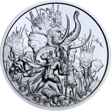 Срібний раунд 2oz Molon Labe IV США