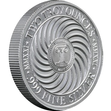 Срібний раунд 2oz Molon Labe IV 2021 США