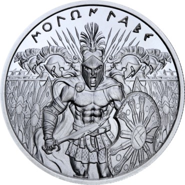 Срібний раунд 2oz Molon Labe II США