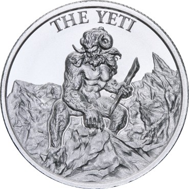 Срібний раунд 2oz Єті 2021 США