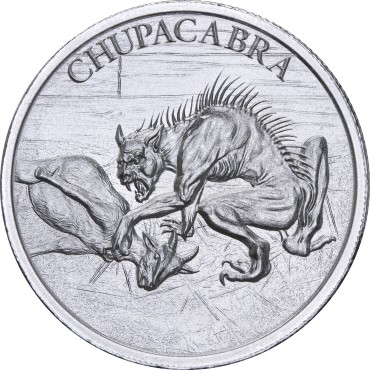 Срібний раунд 2oz Чупакабра 2021 США