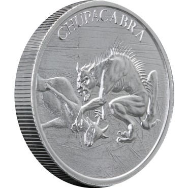 Срібний раунд 2oz Чупакабра 2021 США