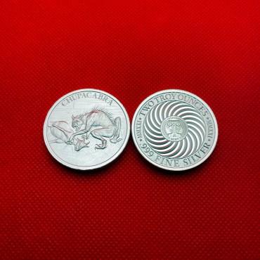 Срібний раунд 2oz Чупакабра 2021 США