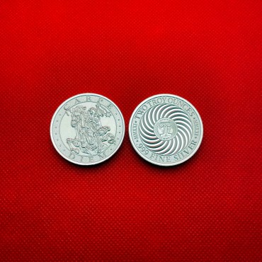 Серебряный раунд 2oz Carpe Diem 2021 США