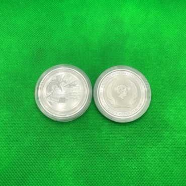 Срібна монета 1oz Сент-Вінсент і Гренадіни 2 долара 2019 Східні Кариби