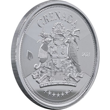 Срібна монета 1oz Гренада 2 долара 2021 Східні Кариби