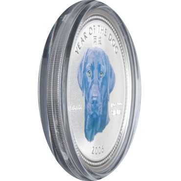 Набір срібних монет 1oz Рік Собаки 3000 рієль 2006 Камбоджа