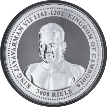 Набір срібних монет 1oz Рік Собаки 3000 рієль 2006 Камбоджа