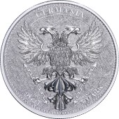 Срібний раунд 1oz Лист Каштана 5 марок 2021 Німеччина