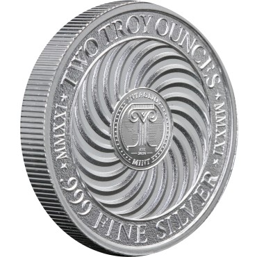 Срібний раунд 2oz Диявол із Джерсі 2021 США