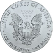 Срібна монета 1oz Американський Орел 1 долар 2019 США