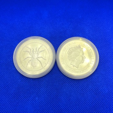 Срібна монета 1oz Воронковий Павук 1 долар 2015 Австралія