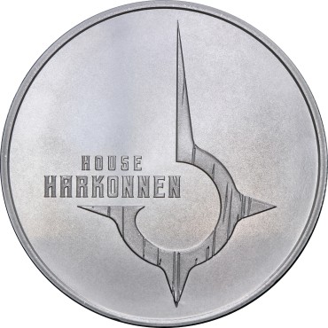 Серебряный раунд 1oz Дюна: Дом Харконнен США