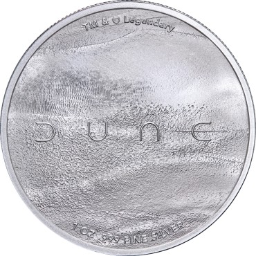 Серебряный раунд 1oz Дюна: Дом Харконнен США