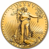 Золота монета 1oz Американський Орел 50 доларів 2022 США