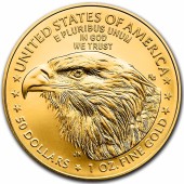 Золота монета 1oz Американський Орел 50 доларів 2022 США
