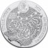 Срібна монета 1oz Рік Тигра 50 франків 2022 Руанда