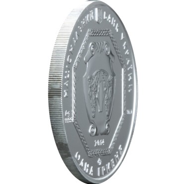 Срібна монета 1oz Архістратиг Михаїл 1 гривня 2014 Україна