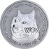 Срібний раунд 1oz Догікоін США
