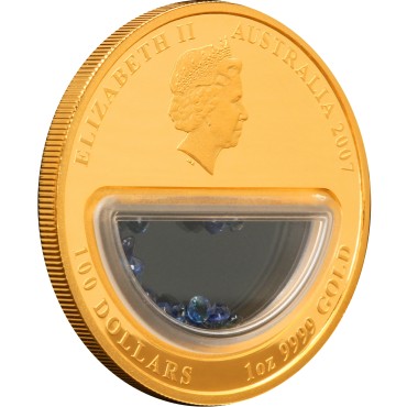 Золота монета 1oz Скарби Австралії 100 доларів 2007 Австралія