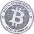Серебряный раунд 1oz Биткоин США
