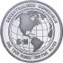 Серебряный раунд 1oz Биткоин США