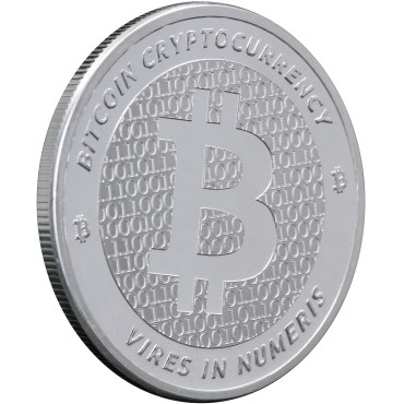 Серебряный раунд 1oz Биткоин США