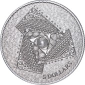 Серебряная монета 1oz Magnum Opus 5 долларов 2022 Токелау