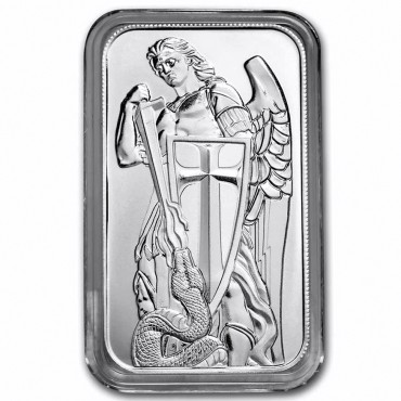 Срібний раунд 1oz Архістратиг Михаїл 2021 США