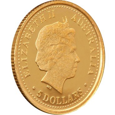 Набор золотых монет 1/25oz (5шт.) "Открывая Австралию" 5 долларов 2007 Австралия