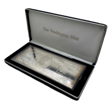 Срібна банкнота 4oz "100 доларів" 1998 США