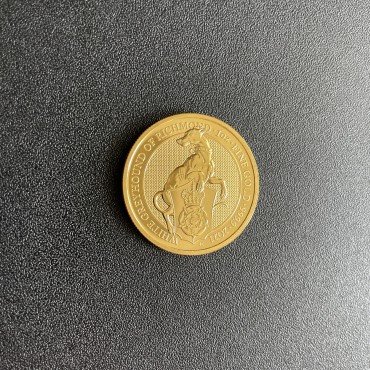 Золота монета 1oz Білий Хорт Річмонда 100 фунтів стерлінгів 2021 Великобританія