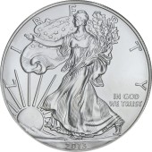 Серебряная монета 1oz Американский Орел 1 доллар 2013 США