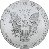Серебряная монета 1oz Американский Орел 1 доллар 2013 США