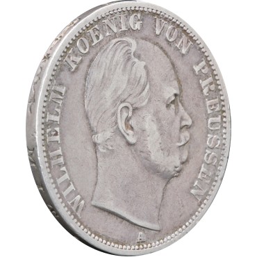 Срібна монета 1 Талер 1867 Пруссія