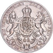 Срібна монета 1 Талер 1866 Ганновер