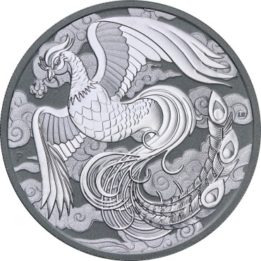 Серебряная монета 1oz Мифы И Легенды Австралии: Феникс 1 доллар 2022 Австралия