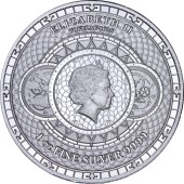 Срібна монета 1oz Хронос 6 доларів 2022 Токелау