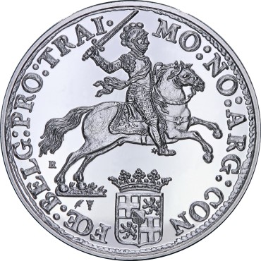 Серебряная монета 1oz Дукатон 2022 Нидерланды рестрайк