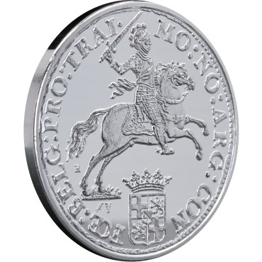 Срібна монета 1oz Дукатон 2022 Нідерланди рестрайк