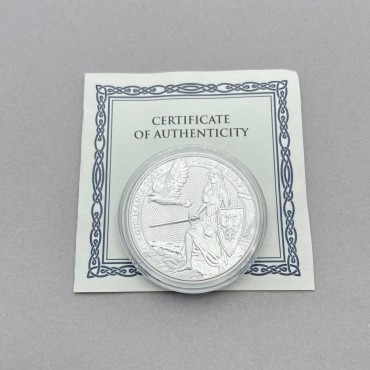 Срібний раунд 1oz Германія 5 марок 2022 Німеччина