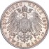 Серебряная монета "Смерть Фридриха I" 2 марки 1907 Баден Германская Империя
