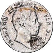 Срібна монета 1 Талер 1864 Баден