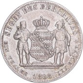 Серебряная монета 1 Талер 1868 Саксония