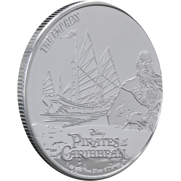 Срібна монета 1oz Пірати Карибського Моря: Імператриця 2 долара 2021 Ніуе
