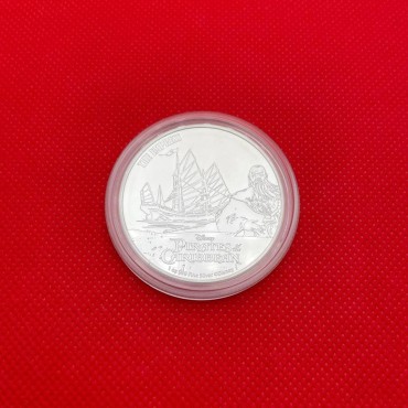 Срібна монета 1oz Пірати Карибського Моря: Імператриця 2 долара 2021 Ніуе