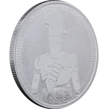 Срібна монета 1oz IG-11 "Зоряні Війни" 2 долара 2022 Ніуе