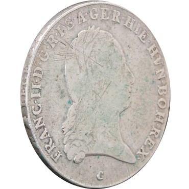 Срібна монета 1 Талер 1796 Австрія