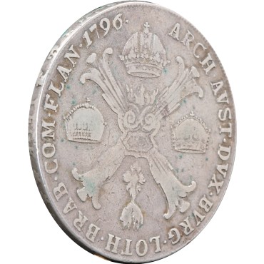 Срібна монета 1 Талер 1796 Австрія